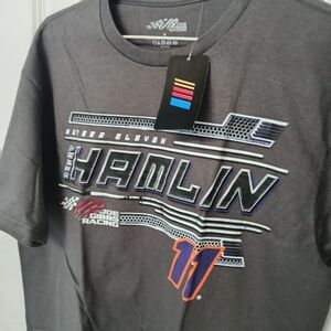 NASCAR, Medium, Grey Denny Hamlin #11 T-shirt
